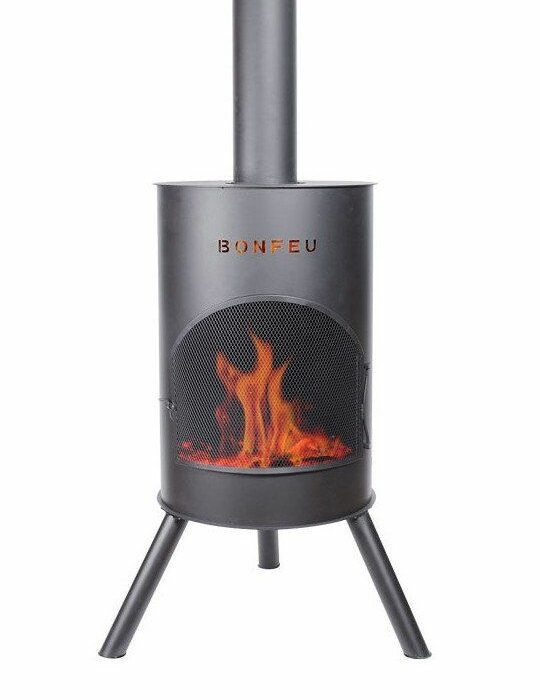 BonFeu BonTon 50 Zwart Tuinhaard