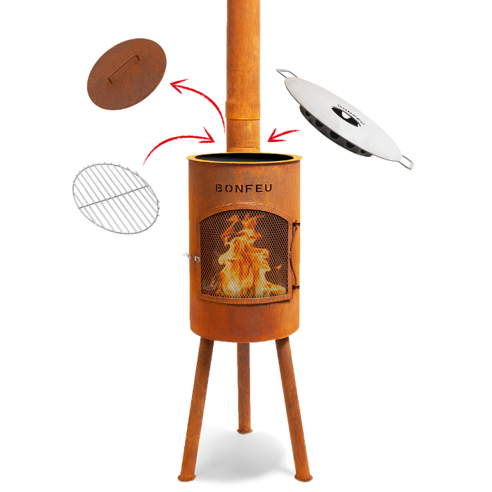 BonFeu BonGiano SP Corten Tuinhaard