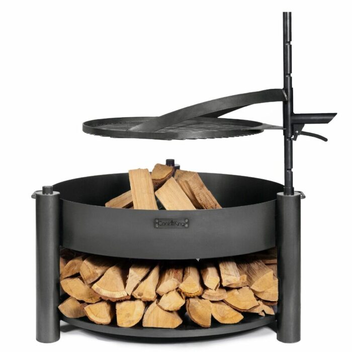 CookKing Multi-functionele Vuurschaal Montana X met Grillrooster 60 cm