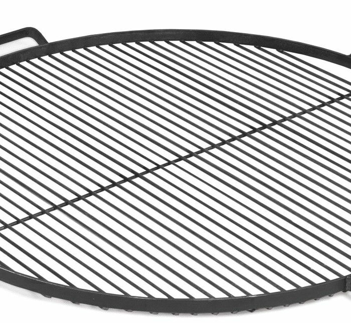 CookKing Zwart Stalen Grillrooster Ø80 cm met 4 Handvaten