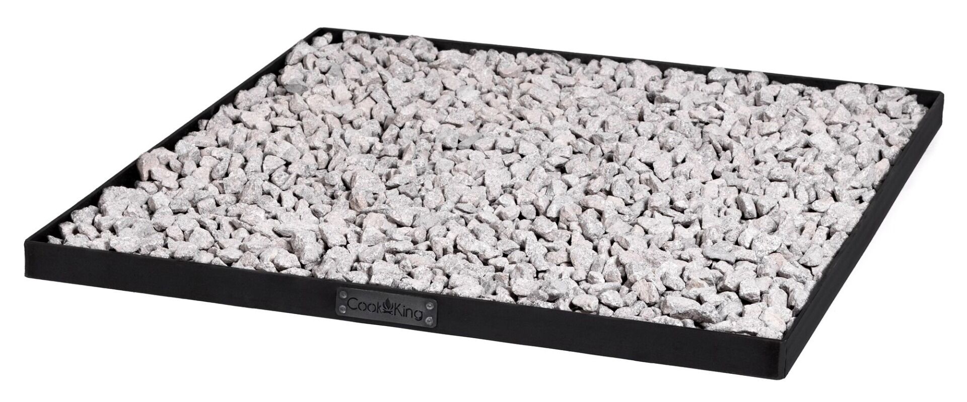 CookKing Vuurschaal Vierkant Basis voor Deco-stenen 60x60 cm - Afbeelding 2