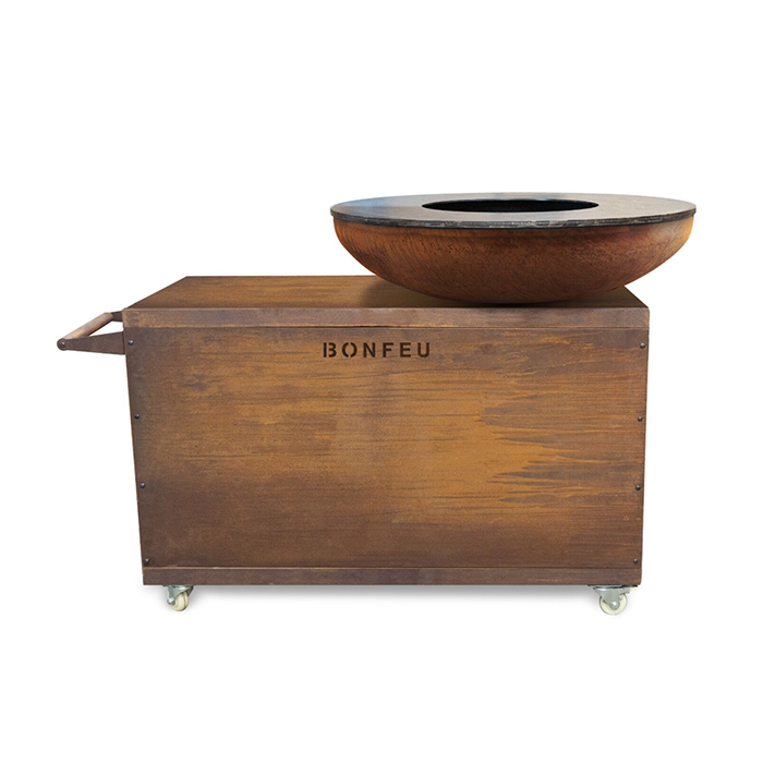 BonFeu - BonBiza Island XL Cortenstaal