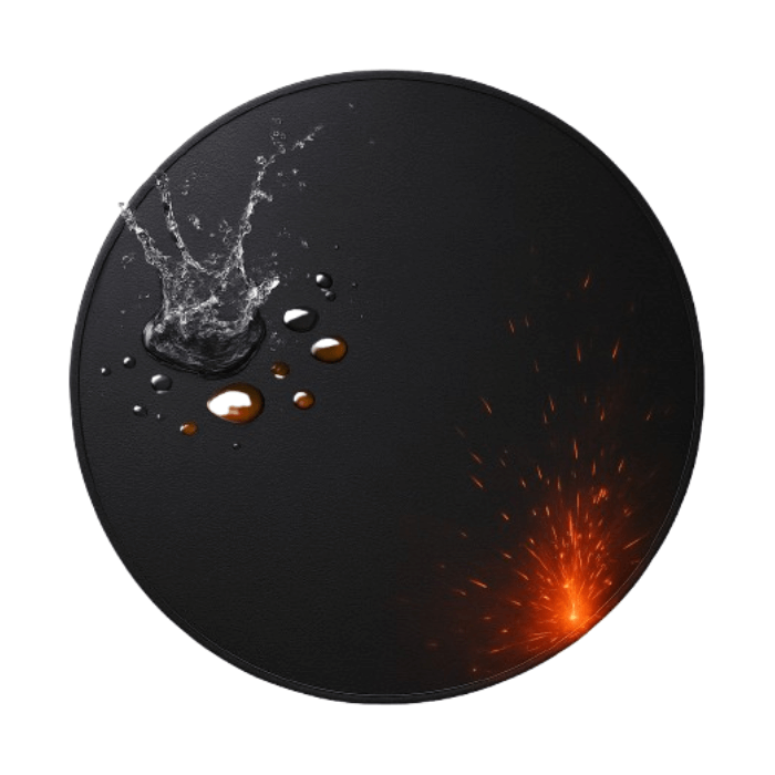 HEAT Outdoor Living BBQ Mat Rond Ø100 cm