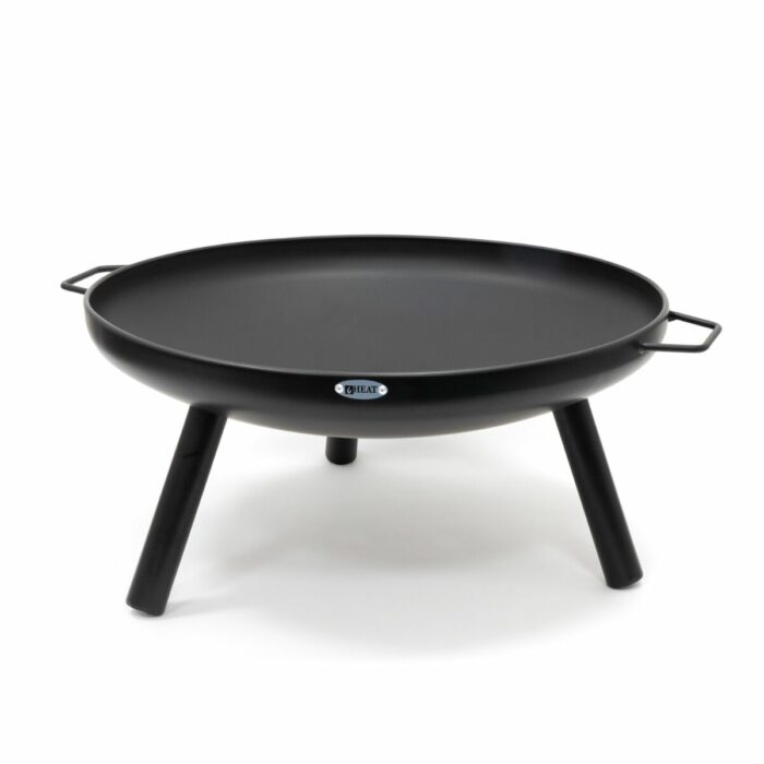 HEAT Vuurschaal Classic Feet & Handle Ø60 cm Zwart