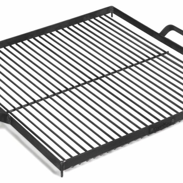 CookKing Zwart Stalen Grillrooster Vierkant 44x44 cm