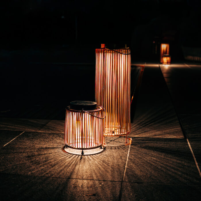 ZOLUNA Solar Vloerlamp Luca Light Oak (Small-Grande)