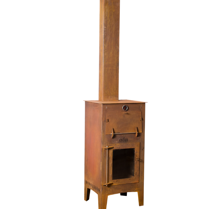 KNOER Outdoor Oven met Deur & Hittebestendig Glas