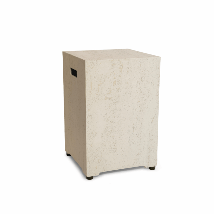 Happy Cocooning Gasfles Cover Square Travertine