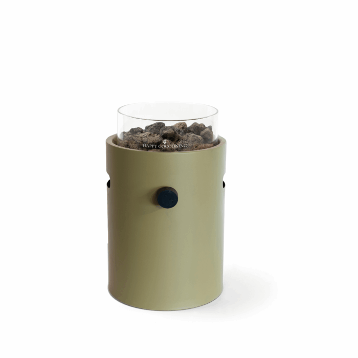 Happy Cocooning Tafelbrander Lumi Steel Olive Green