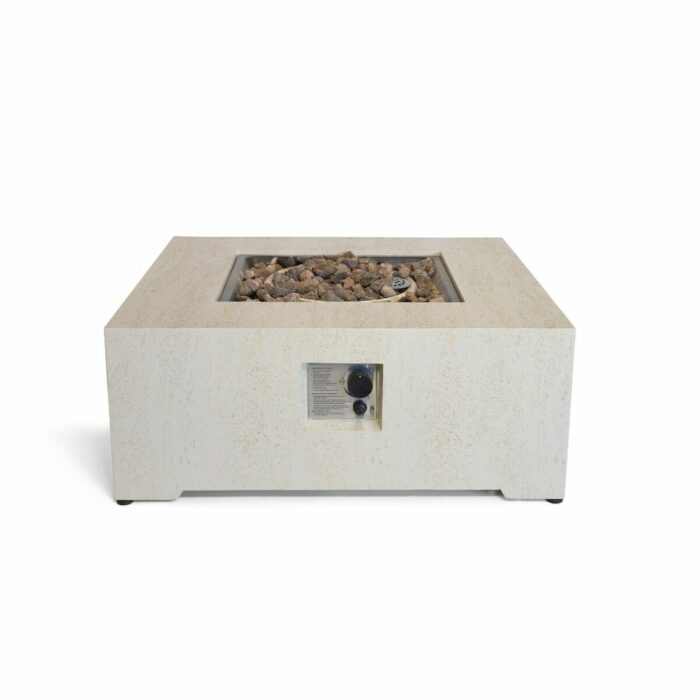 Happy Cocooning Vuurtafel Estate Square 88 Travertin